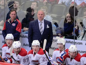 "First of all, I never said that," Michel Therrien said Tuesday at the Canadiens golf tournament. "Secondly, I don't pay attention to hearsay."