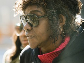 Elaine Biddersingh leaves court in Toronto, on Nov. 9, 2015.