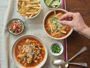 Mexican Tortilla Chicken Soup.