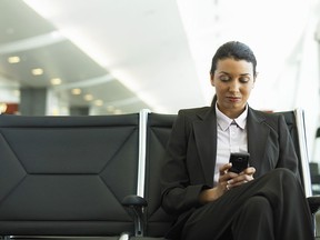 Here are some things to consider next time you fire up your device at an airport.