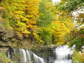 The Ball's Falls Conservation Area along the Bruce Trail is pictured in a file photo.