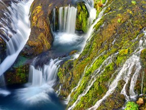 Gjain Canyon looks like it's out of a fairy tale with multiple neck-craning waterfalls.