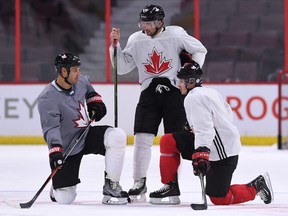 Ryan Getzlaf, John Tavares, and Sidney Crosby won Olympic gold together in 2010 and 2014.