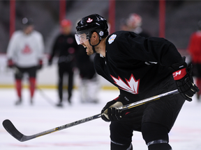 Shea Weber practices with Team Canada in Ottawa on Sept. 6.