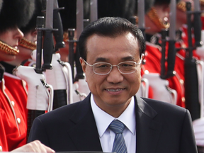 Chinese Premier Li Keqiang last year in Ottawa.