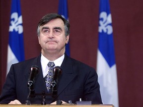 Quebec Premier Lucien Bouchard announced his resignation on Jan. 11, 2001 at the Parti Quebecois National Assembly in the historic Red Room. Before he resigned, he passed Bill 99 — an Act Respecting the Exercise of the Fundamental Rights and Prerogatives of the Quebec People and the Quebec State.