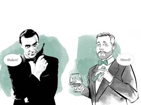 'Shaken, not stirred': Bond, James Bond.