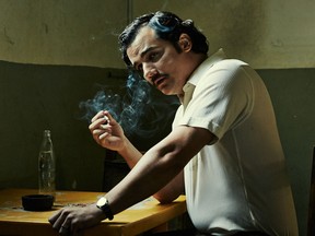 A still from Netflix's Narcos. Season 2 awaits.