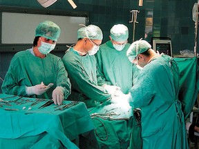 A file photo of an operating room