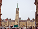 Parliament Hill in Ottawa.