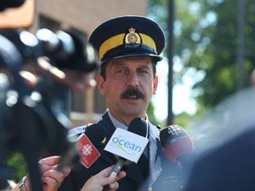 RCMP Staff Sgt. Kevin Baillie told reporters that the bomb threat had been sent by fax to the force.