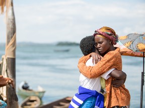 Nyong'o and newcomer Madina Nalwanga in Disney's QUEEN OF KATWE, the vibrant true story of a young girl from the streets of rural Uganda whose world rapidly changes when she is introduced to the game of chess.