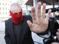 Graham James outside a court in Winnipeg on March 20, 2012