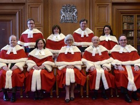 The Supreme Court of Canada, shown in a 2015 photo, is the final arbiter in some of the most important criminal cases.