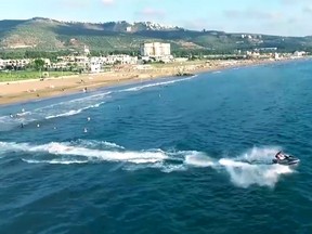 A screen grab from one of many videos uploaded to YouTube by Syria Tourism, an account linked to the embattled Middle Eastern nation's Tourism Ministry.