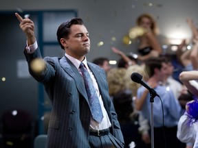 Leonardo DiCaprio in 2013's The Wolf of Wall Street.
