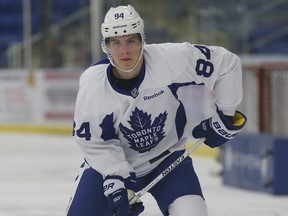 Mitch Marner will fight for a right wing spot, with the complication of being unable to play with the Marlies if he needs more seasoning.