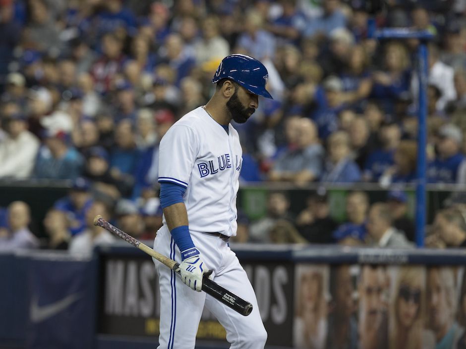 Bautista's bat flip right at home this postseason