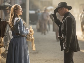 Dolores and The Man in Black.