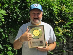 Keith Hampshire, the voice of Blue Jays song (OK, Blue Jays). The single was released in 1983 and certified gold in 1986. Beloved by Jays fans, the song is played at home games during the seventh inning stretch.