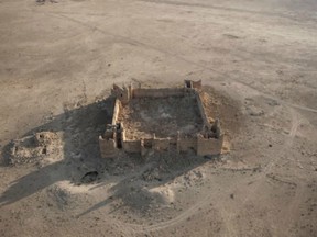 This 2006 photo shows Qasr Bshir, a 3rd-century Roman fort in southern Jordan.
