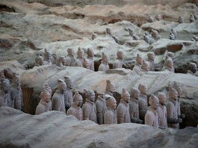 A general view of Museum of Terracotta Warriors in Xi'an, China.