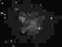 A handout image released by the European Southern Observatory on January 25, 2016 shows a small galaxy