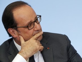 French President Francois Hollande will be the first French president 60 years not to seek re-election