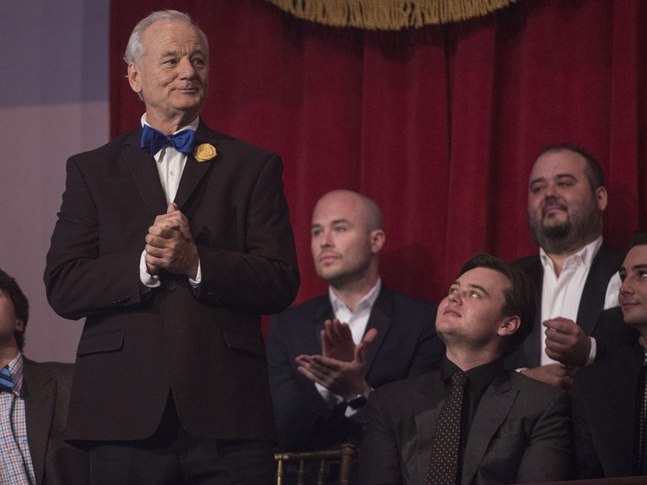 'There is love' Bill Murray enjoys both a Chicago Cubs win and the(02)
