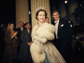 Claire Foy as Queen Elizabeth in The Crown.