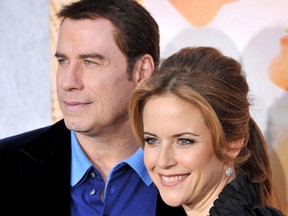 Travolta and Preston in 2010.