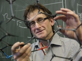 Dutch scientist Bernard "Ben" Feringa.  Feringa was one of  the three scientists who won the Nobel Prize in chemistry on Wednesday for developing the world's smallest machines.