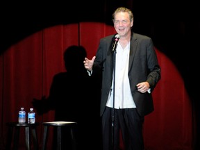 Comedian Norm Macdonald performs at The Orleans Hotel & Casino in Las Vegas in 2011.