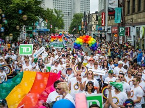 The 2016 Halifax Pride parade attracted thousands to the city's downtown.