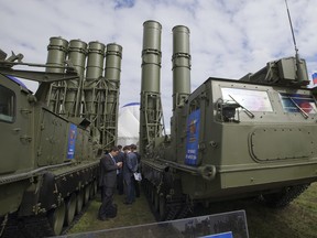 The Russian military said Tuesday it had deployed the S-300 air defence missile systems to Syria.