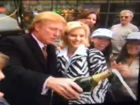 Donald Trump made a cameo in a Playboy softcore porn video.