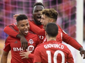 Toronto FC is off to the  conference semifinals.