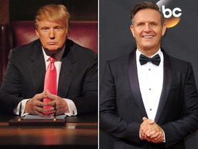 Donald Trump and Mark Burnett, producer of The Apprentice.