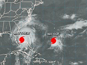 When two hurricanes collide, you have a Fujiwhara Effect and it's rare.