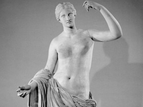 The Townley Venus, before the right thumb was knocked off and reattached. It dates from the first or second century AD.