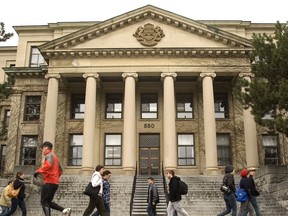 The University of Ottawa said in a statement that it 'strongly condemns a recent event at which some students were encouraged to behave disgracefully.'