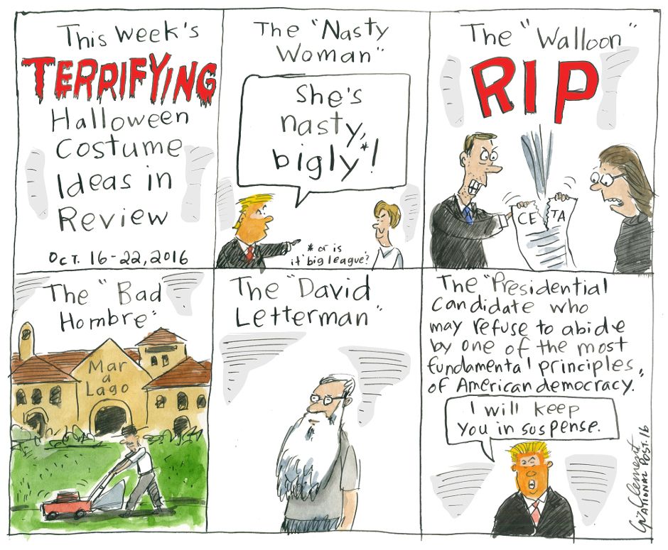 Gary Clement's terrifying Halloween costume ideas in review Calgary