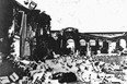 The Long Beach, Calif., Polytechnic High School was destroyed by a massive earthquake on March 10, 1933.