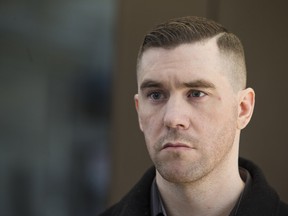 Adam Picard outside of the Ottawa Courthouse on Tuesday November 15, 2016