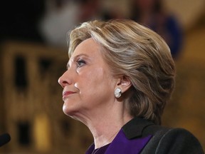 Hillary Clinton concedes the presidential election.