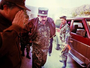 Gen. Abdul Rashid Dostum  is the very model of a modern Uzbek warlord.