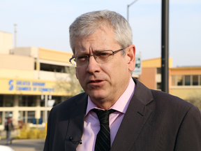 MP Charlie Angus is not the type of politician that you'll find doing yoga poses.
