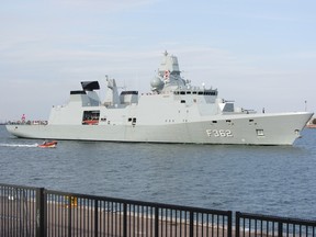 The HDMS Peter Willemoes.