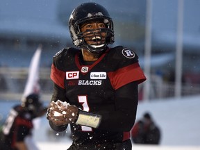 Henry Burris is the only player on the roster who was alive the last time an Ottawa team won a Grey Cup title in 1976.