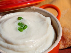 Mashed or pureed cauliflower gives low-carb eaters an alternative to mashed potatoes.